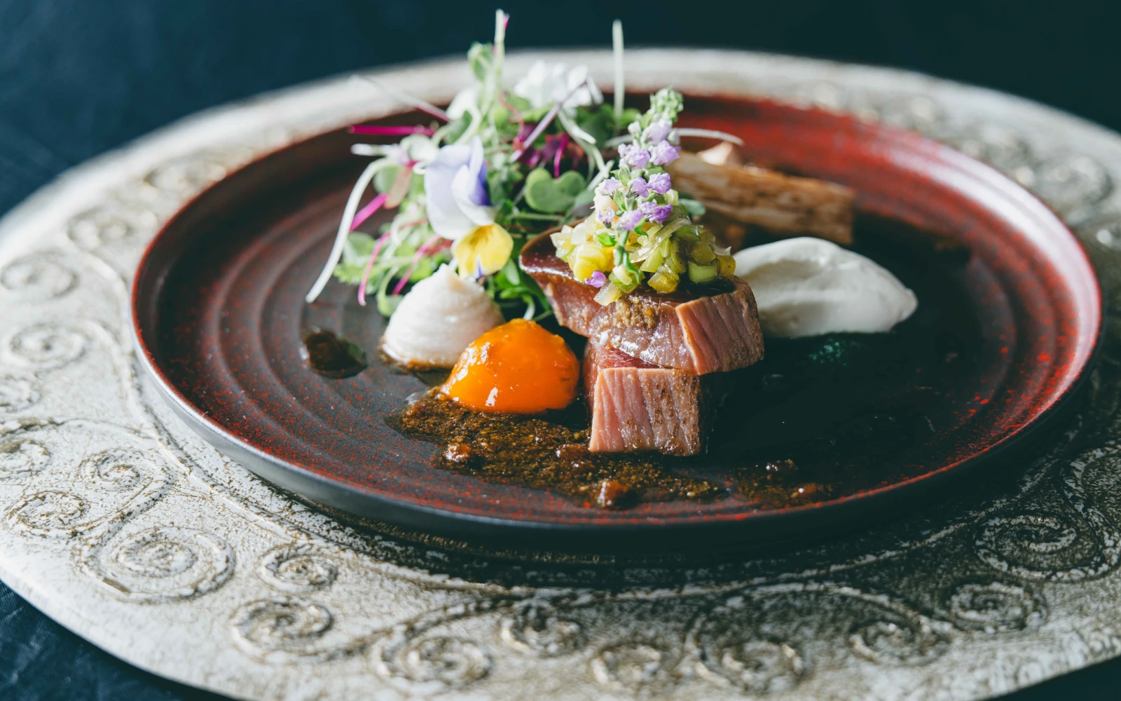 写真:料理